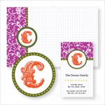 Design for a Family Stationery Set Design for a Family Stationery Set
