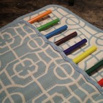 Pencil Roll from a Placemat Pencil Roll from a Placemat