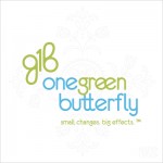 Logo for One Green Butterfly Logo for One Green Butterfly